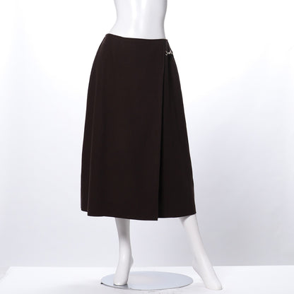 ライトジャージーメルトンラップ風スカート