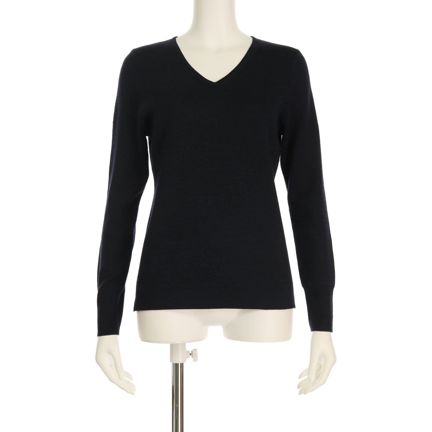 ラメVネックニットプルオーバー