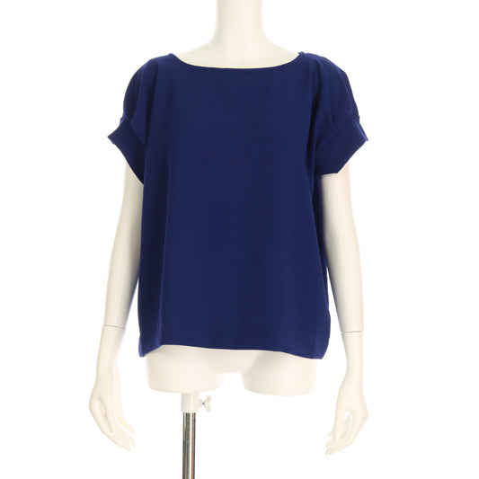 パフスリーブボートネックブラウス