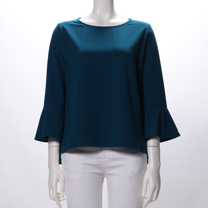 フレアスリーブブラウス