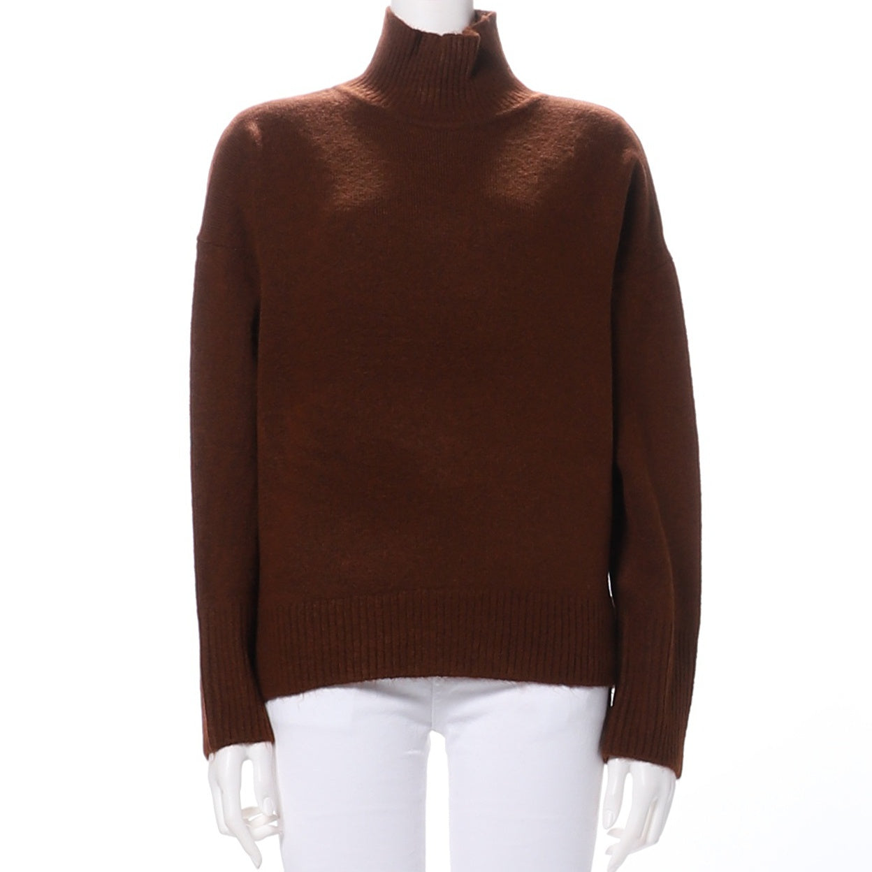 ヤクタッチハイネックニット