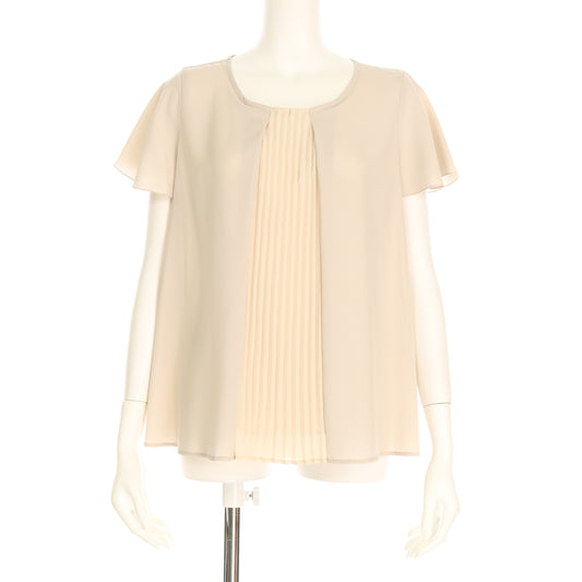 プリーツデザインブラウス