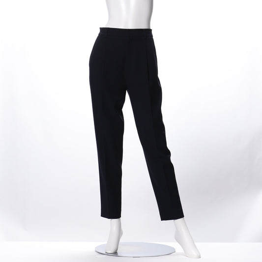 カルゼ後染めストレッチテーパードパンツ