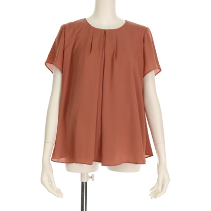 シフォンタックブラウス