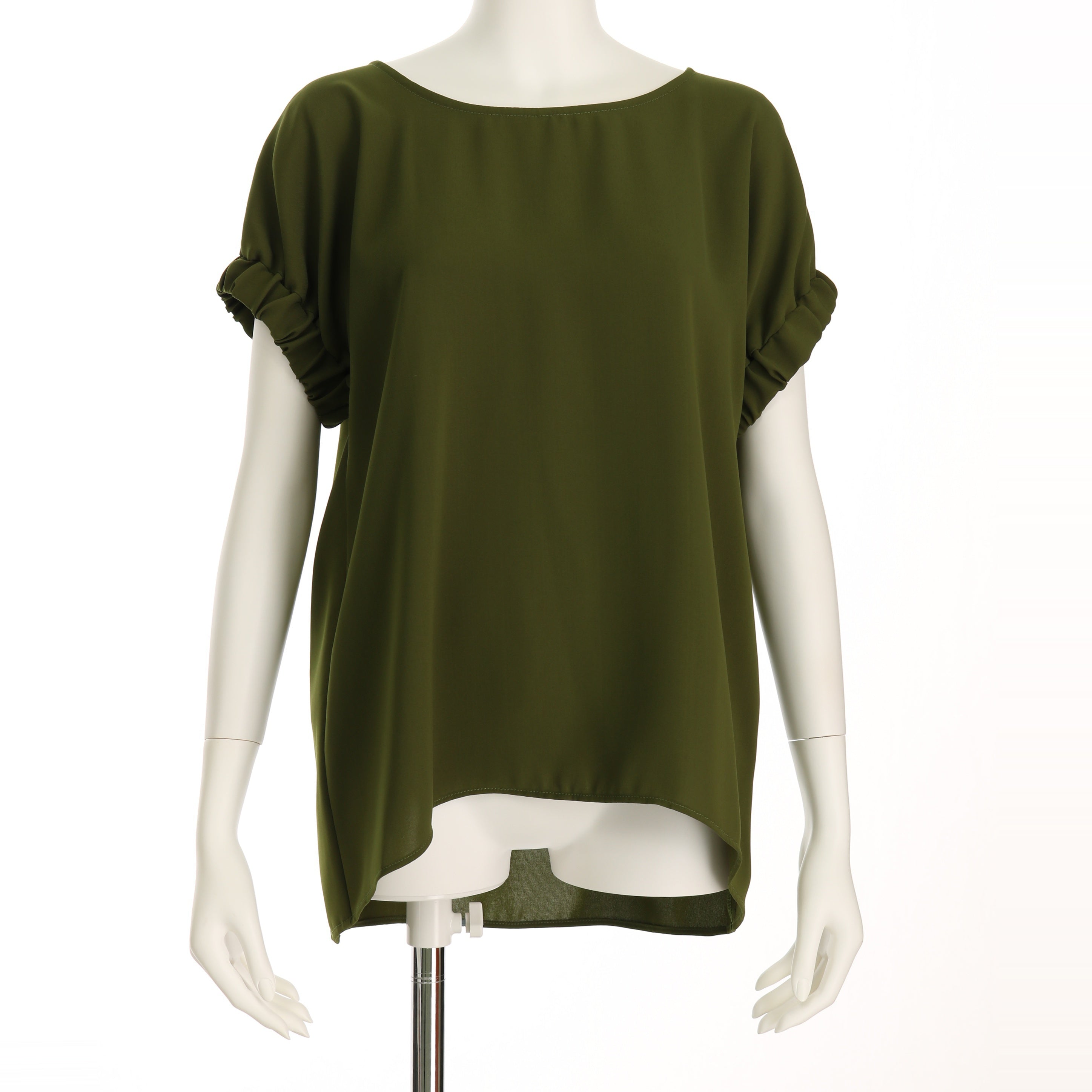 袖ギャザーブラウス