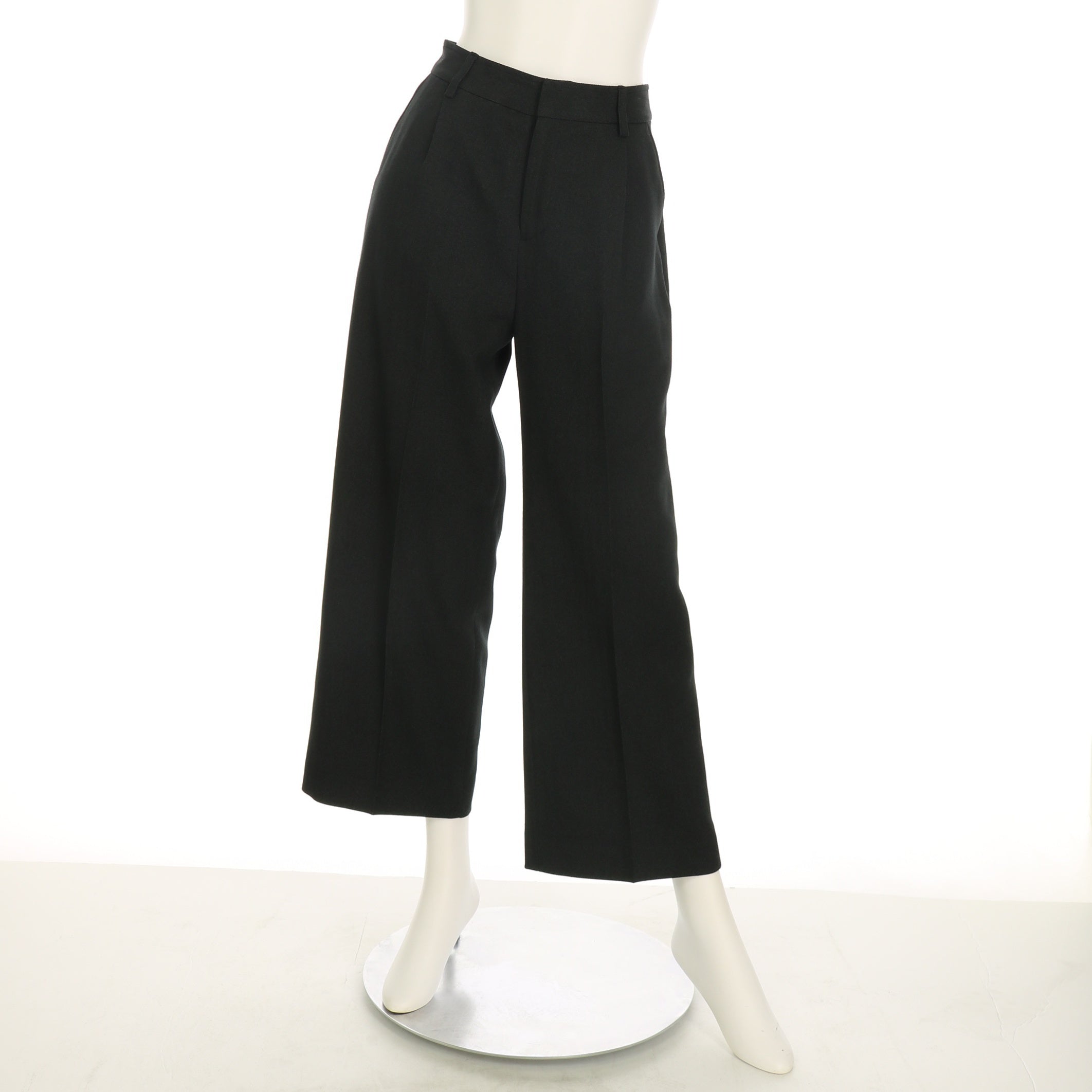 ヘリンボンワイドパンツ