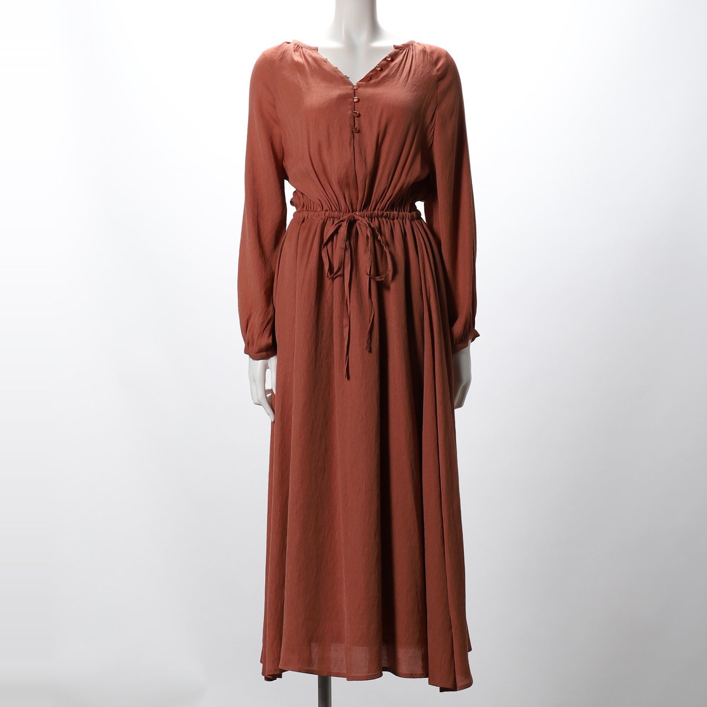 ドロストヴィンテージサテンワンピース