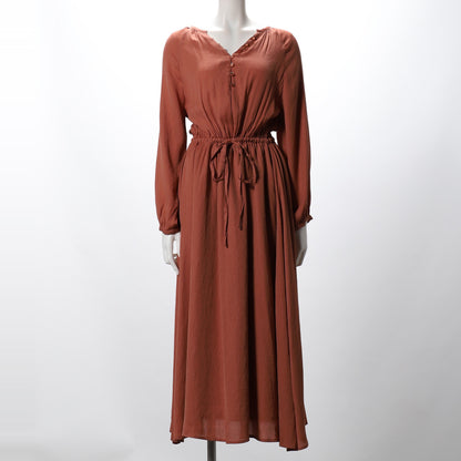 ドロストヴィンテージサテンワンピース