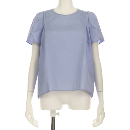 脇ダーツパフスリーブブラウス