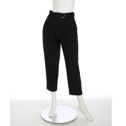 Dカンベルト付きタックパンツ