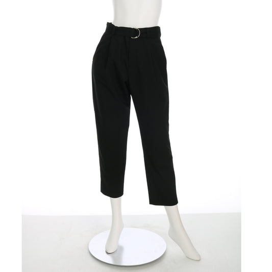 Dカンベルト付きタックパンツ