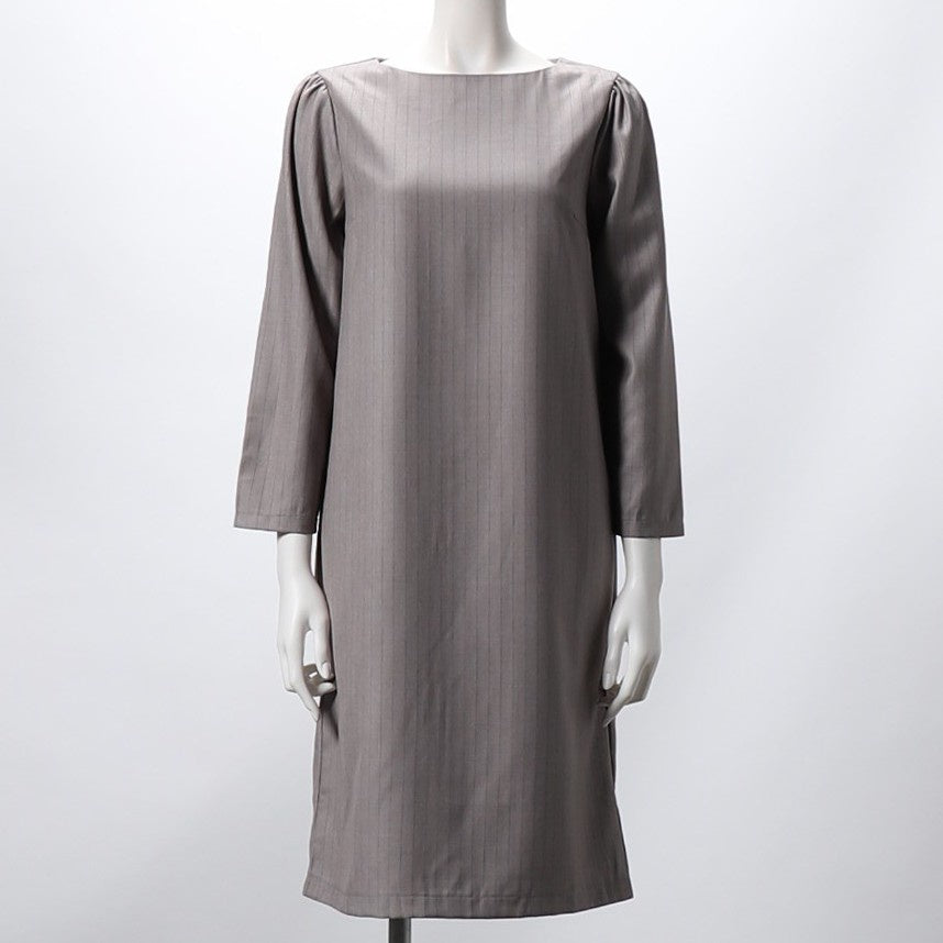 ストライプ柄ワンピース