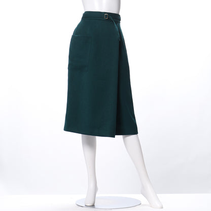 脇ポケットラップ風スカート