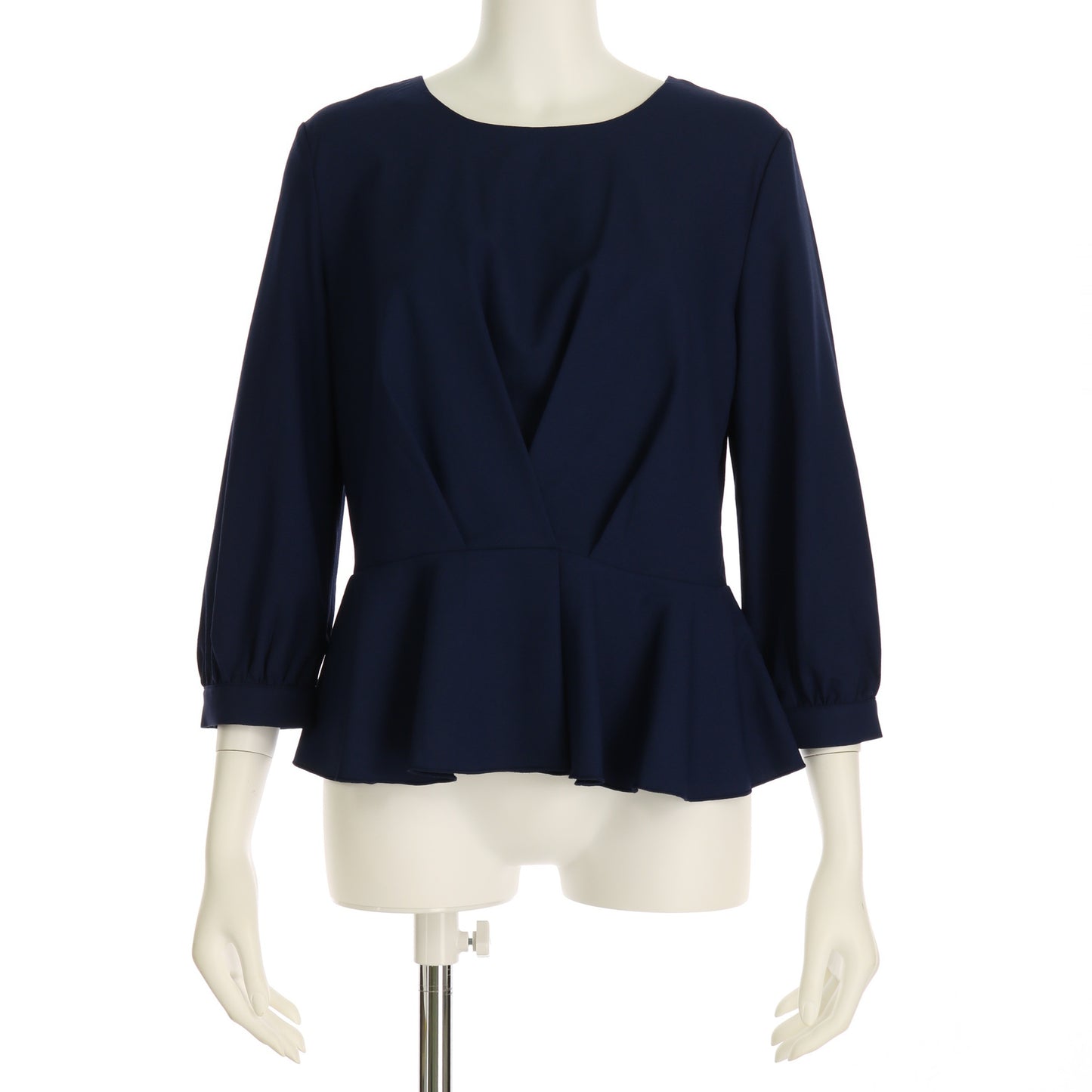 タックペプラムブラウス