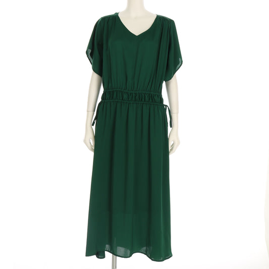 シルキービンテージロングワンピース