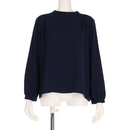 スタンドカラーブラウス