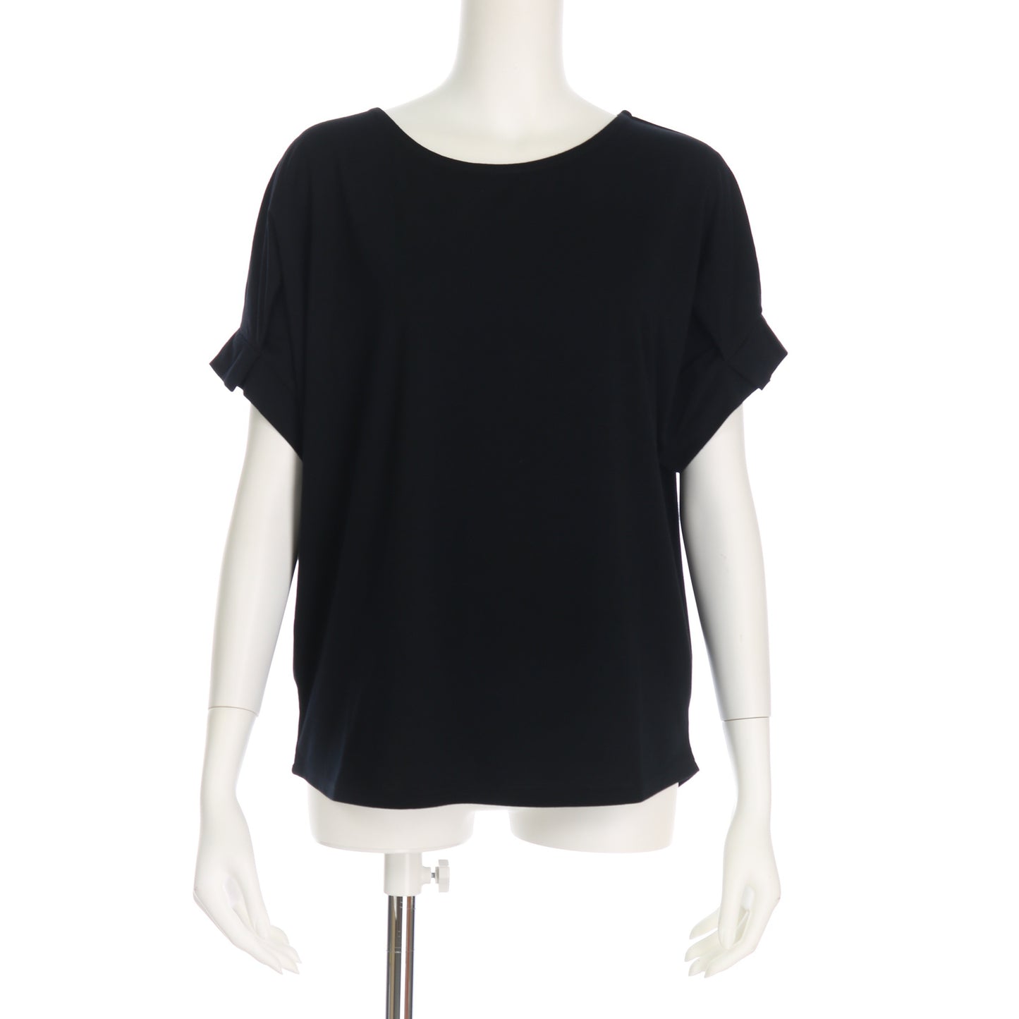 袖タックカットソー