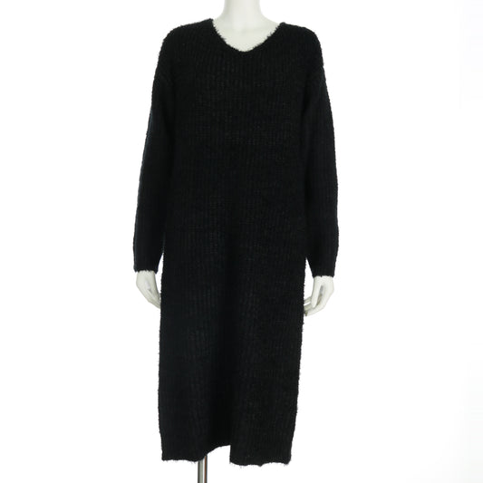 シャギーニットワンピース