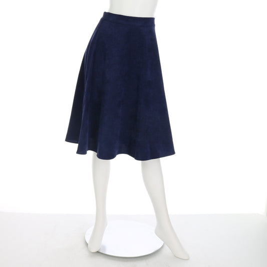 コーデュロイフレアスカート