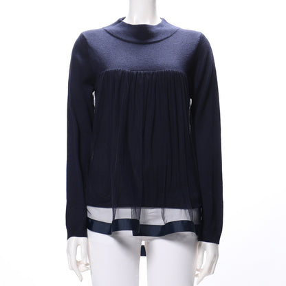 チュールドッキングニット