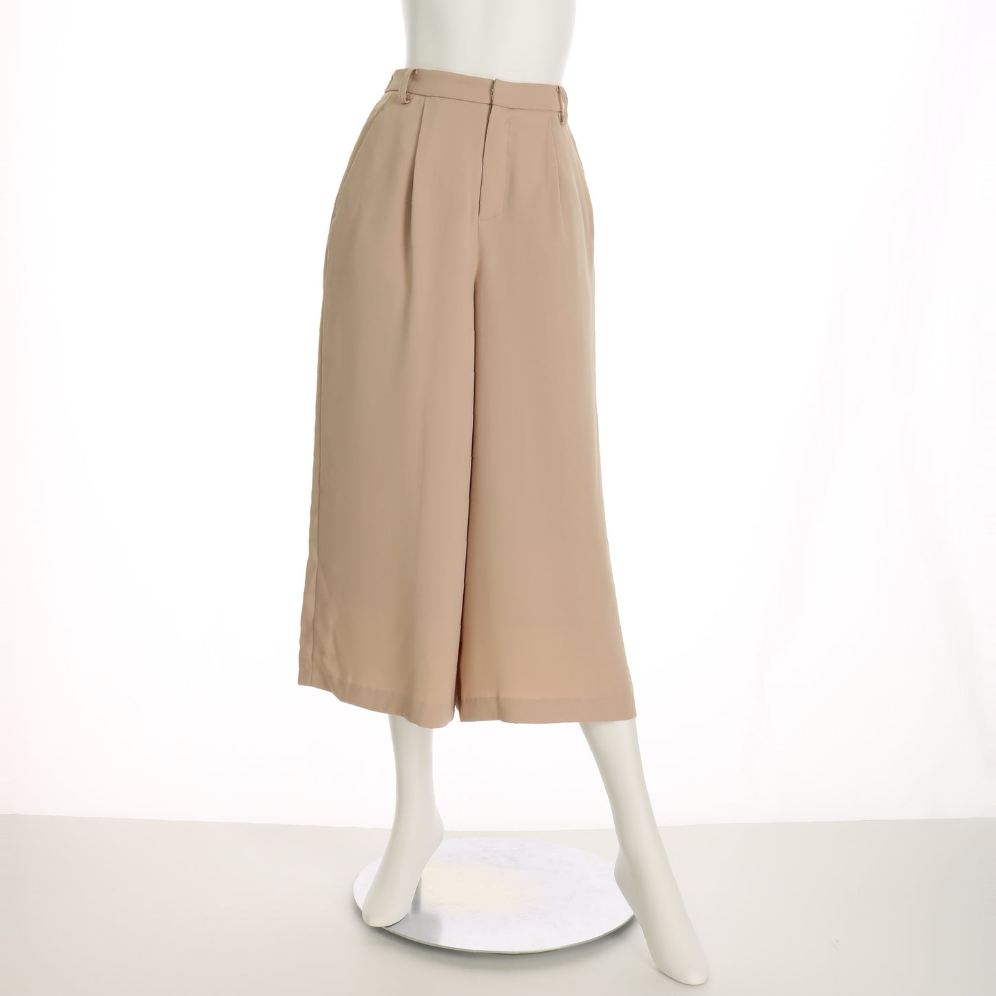 エステルダブルクロスフレアパンツ