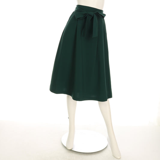 ウエストリボンフレアスカート