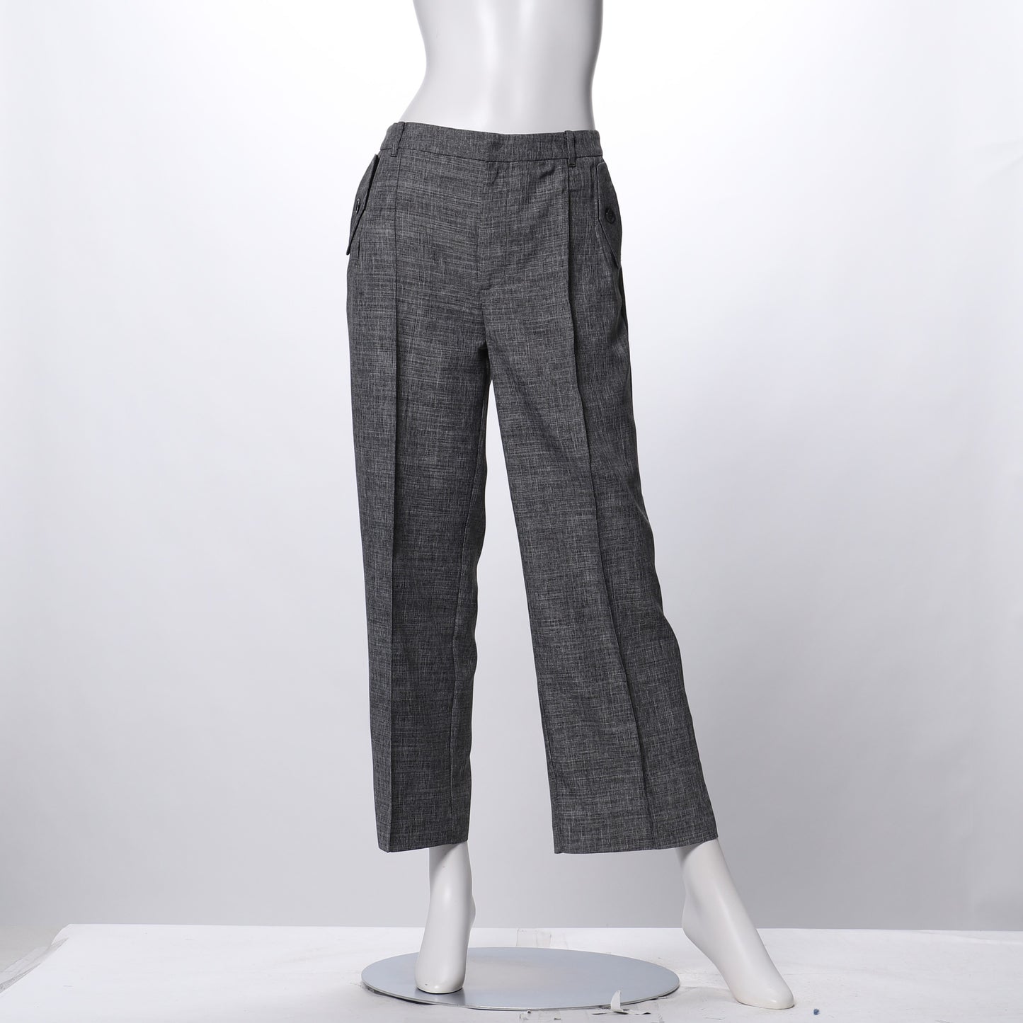 ポケットフラップストレートパンツ