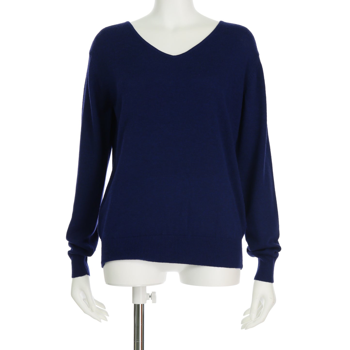 ベーシックVネックニット