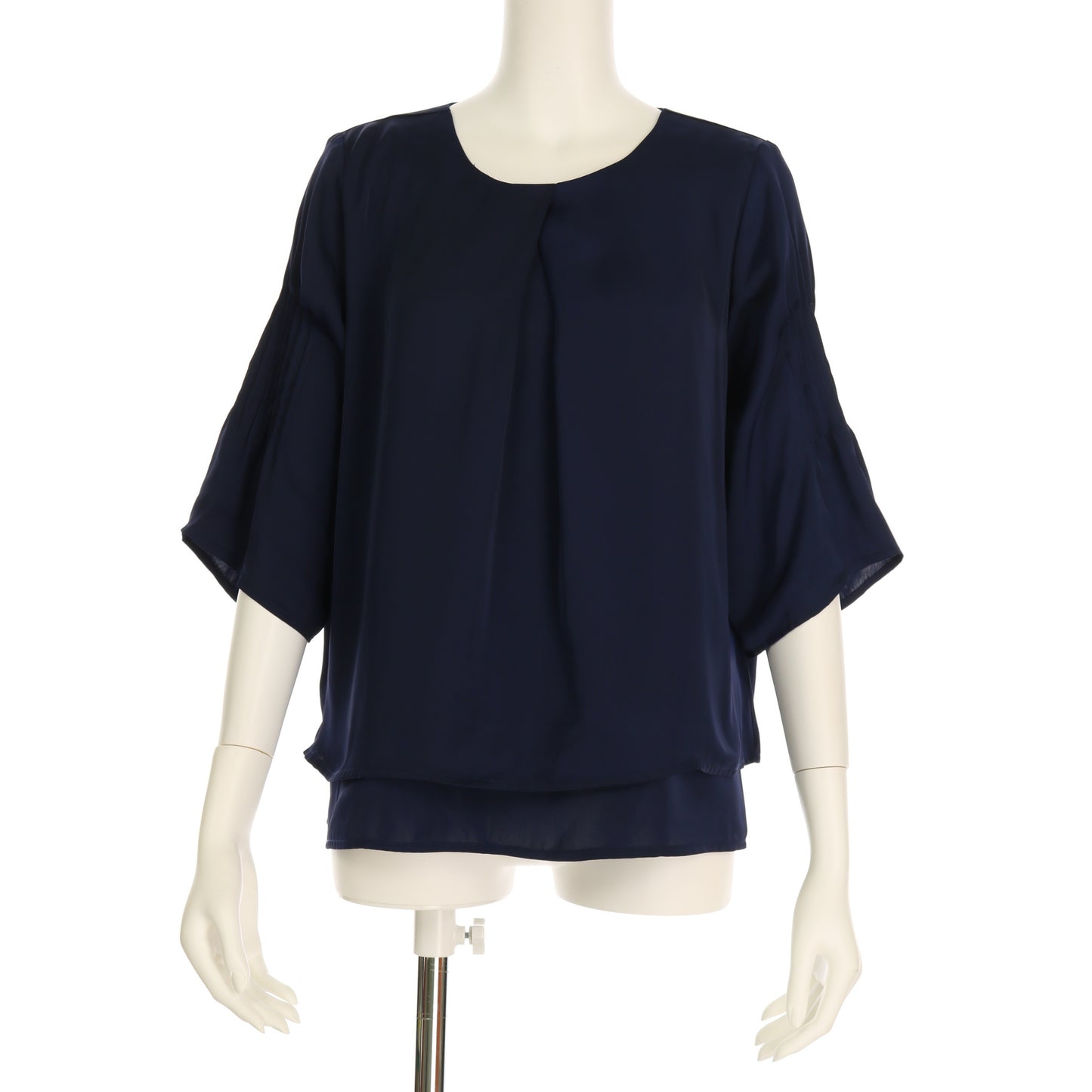 袖フレアブラウス