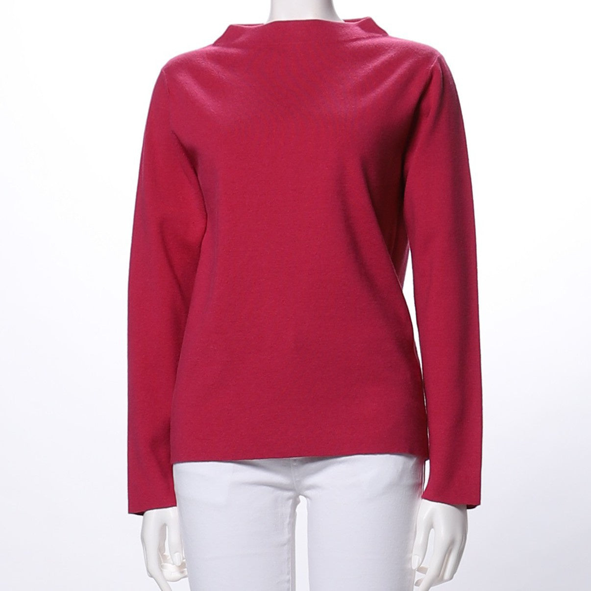 ボトルネックニット