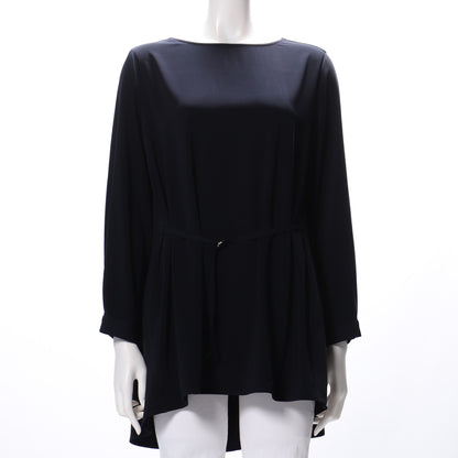 フロントDカンベルトデザインゆったりブラウス