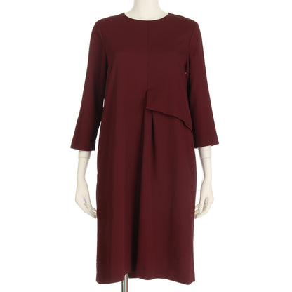 タックデザインジョーゼットワンピース