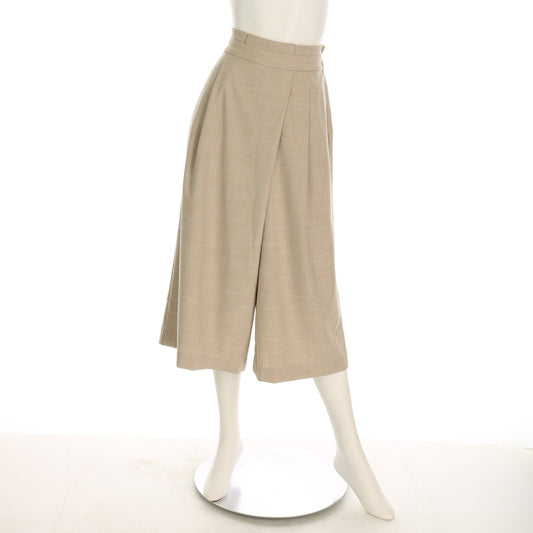 ウエストタックラップ風ワイドパンツ