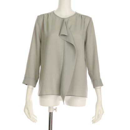 フロントフリルブラウス