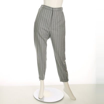 ストライプ柄ジョガーパンツ