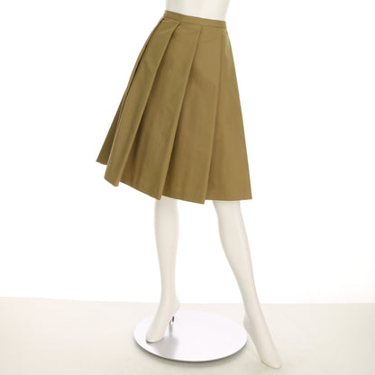 高密度オクスフォードタックスカート