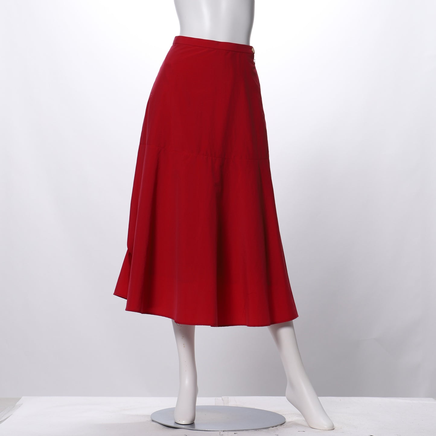 ナイロンタッサーフレアスカート