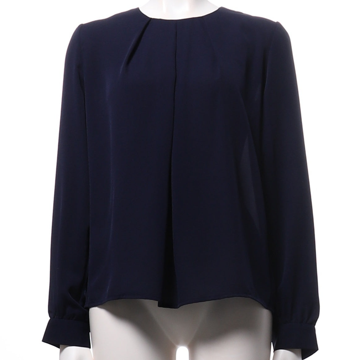 ボックスプリーツデザインブラウス