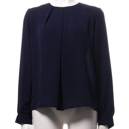 ボックスプリーツデザインブラウス