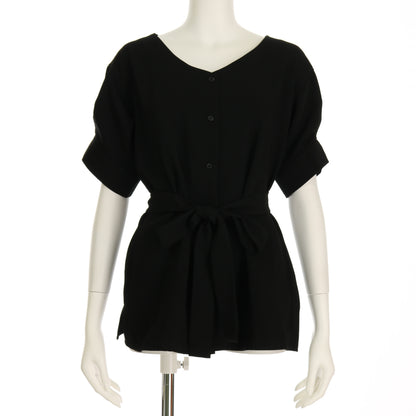 ボタン袖デザインブラウス