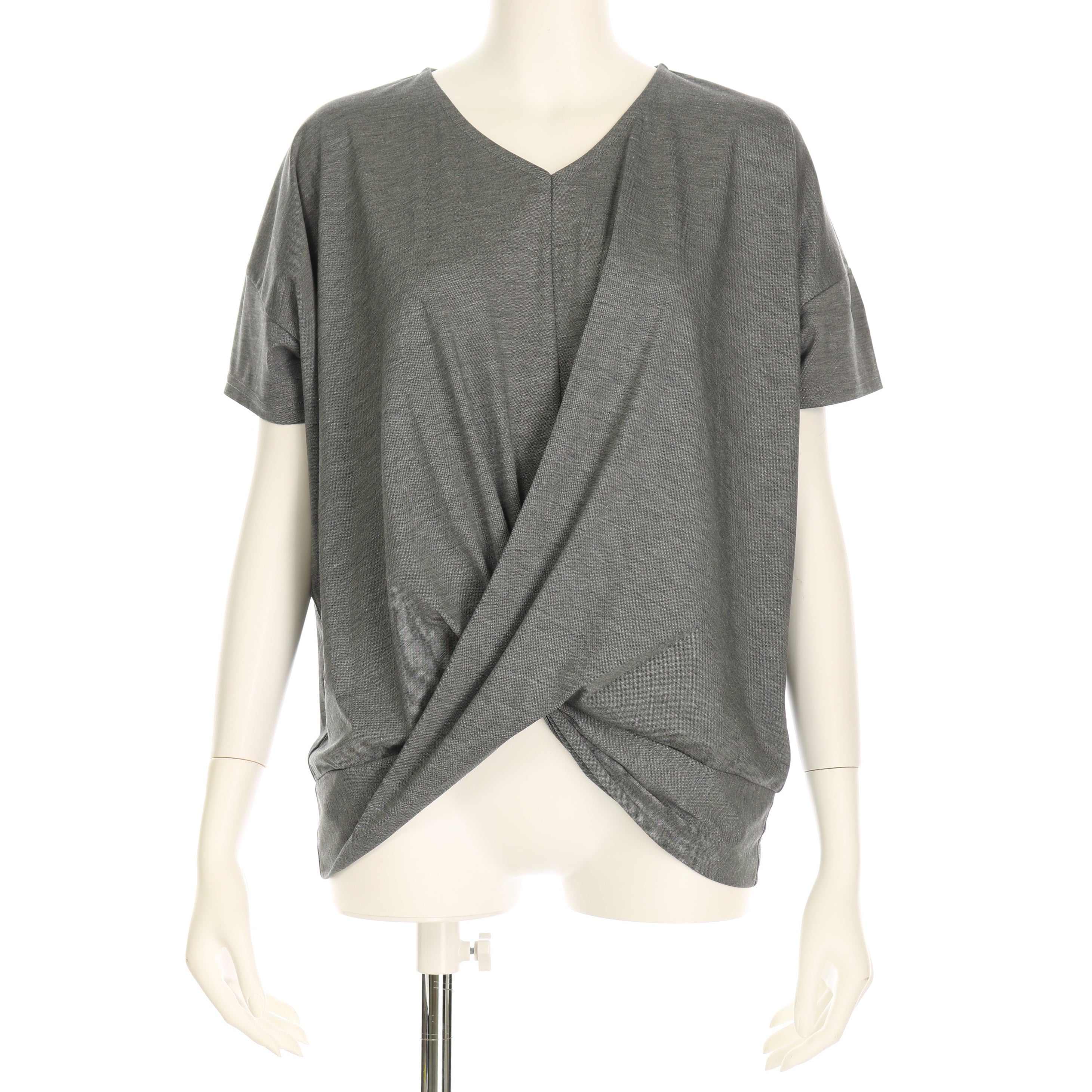 フロントクロスデザインカットソー