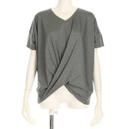 フロントクロスデザインカットソー