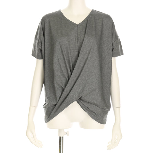 フロントクロスデザインカットソー