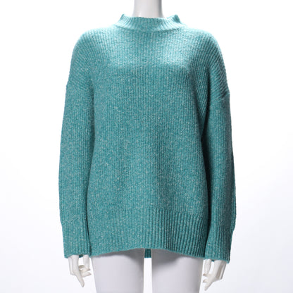 オフネックドロップショルダーニット