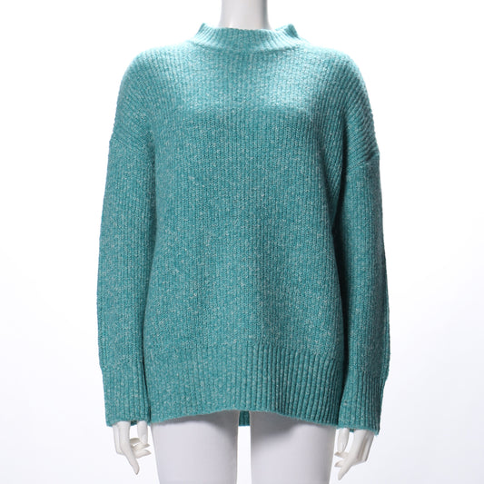 オフネックドロップショルダーニット