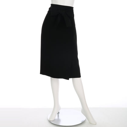 ウエストリボンベルト付きスカート