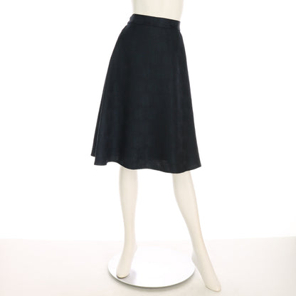 織り柄ジャガードフレアスカート