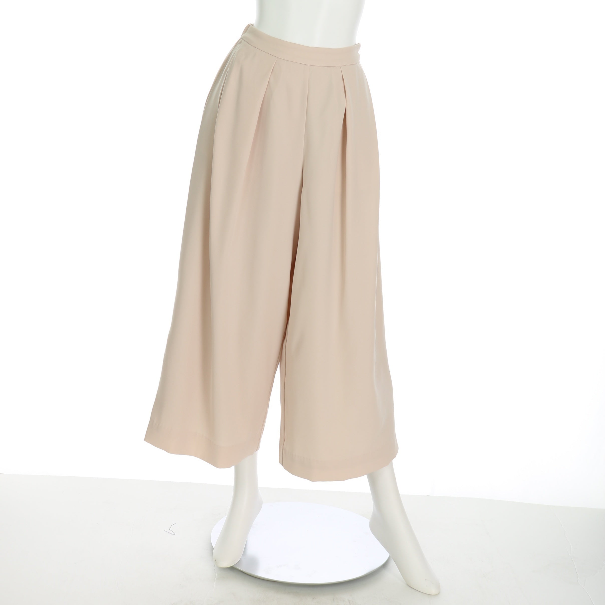 スリット入りフレアパンツ