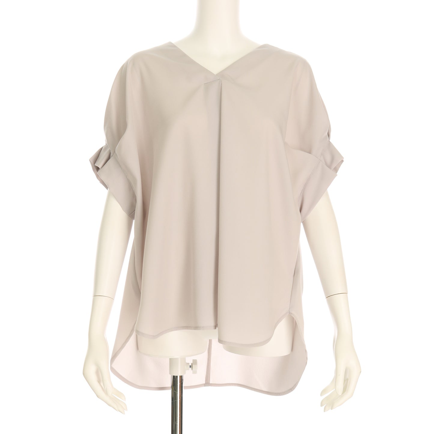 バックDカンベルトデザインブラウス