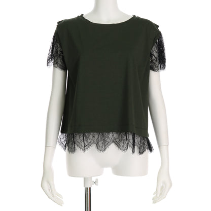 レース切り替えカットソー